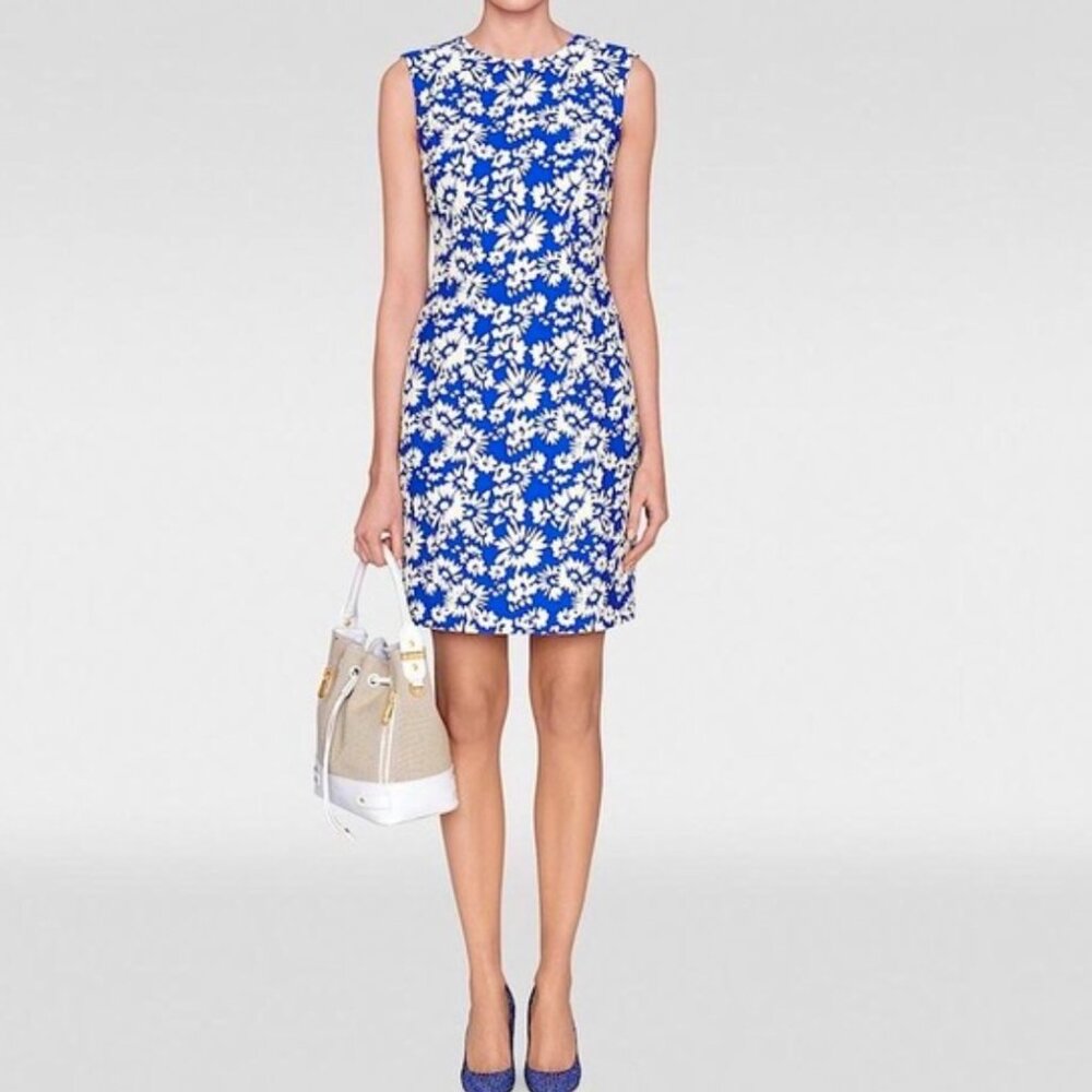 L.K. Bennett Lyda Embroidered Dress, sz 8
